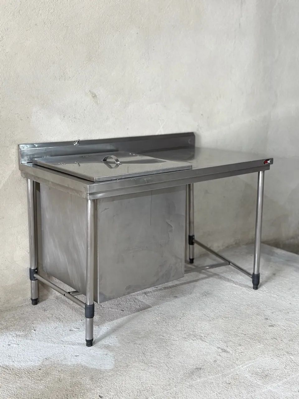 Bancada inox com Cuba térmica 6x sem juros  - Foto 4