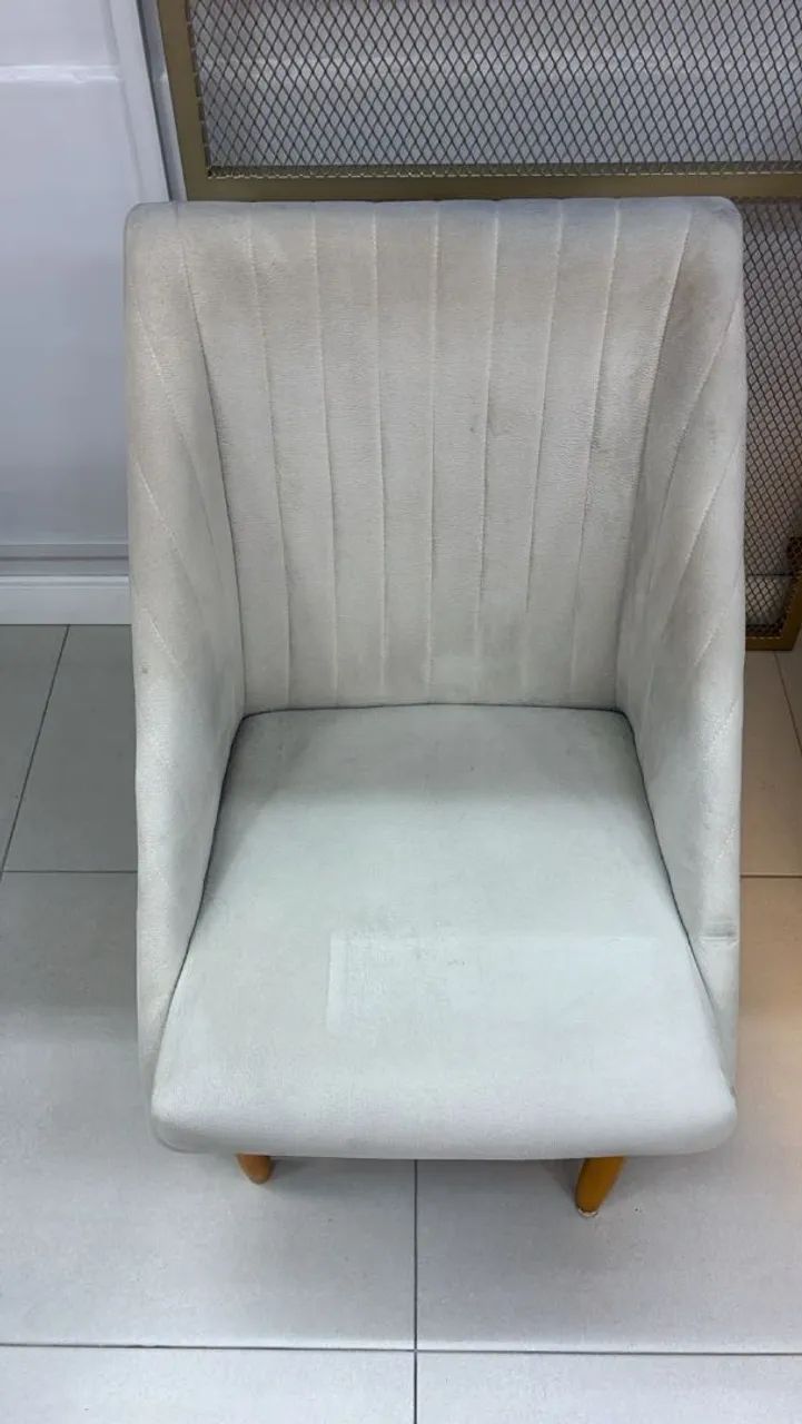 KIT  COM 6 POLTRONAS SUEDEBEG3 - Foto 3