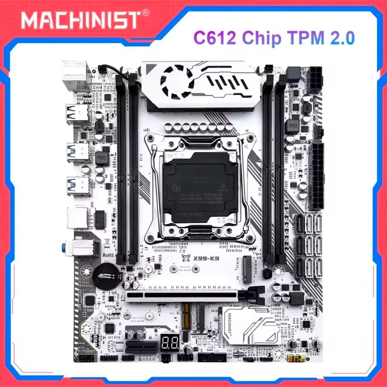 Placa Mãe X99 Machinist K9 DDR4