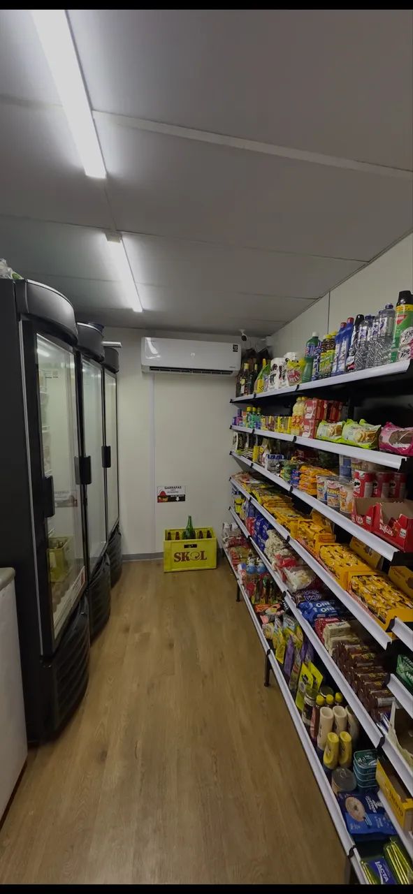 Vendo Mercado autônomo funcionando 