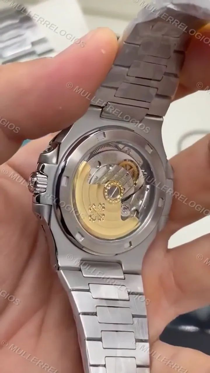 Relógio Patek Automático Clone Base ETA + Caixa Completa - Foto 2