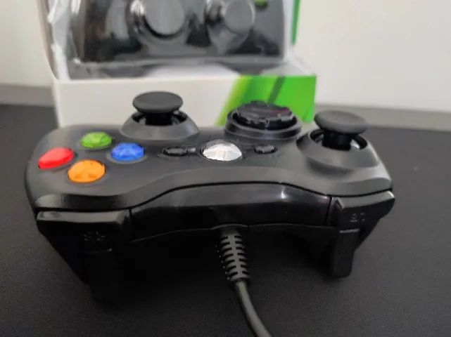 Controle USB para Xbox 360 e PC - Novo  - Foto 2