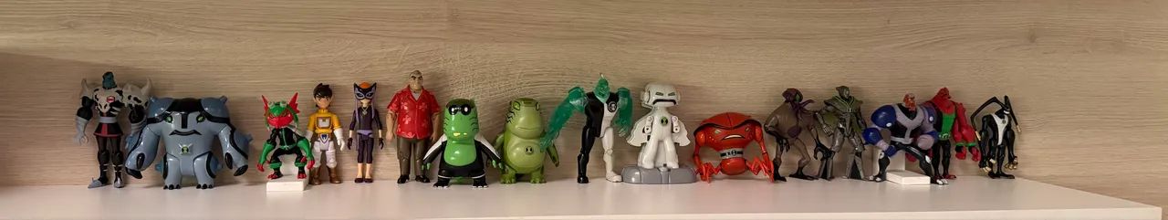 Lote Ben 10 Bandai Diversos Bonecos