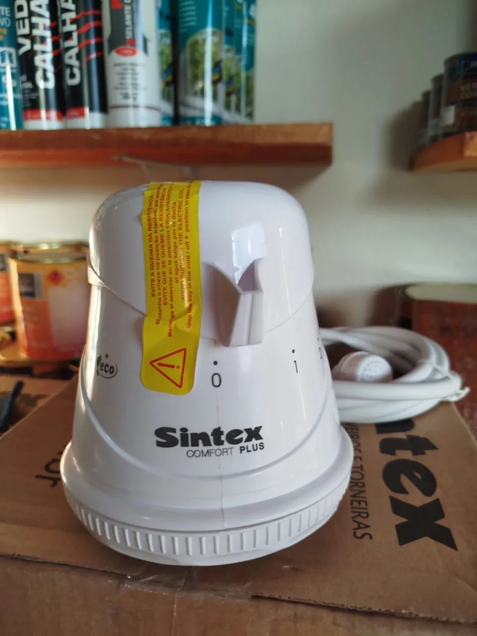 Chuveiro 4T  Confort Sintex 127v com Braço especial. - Foto 2