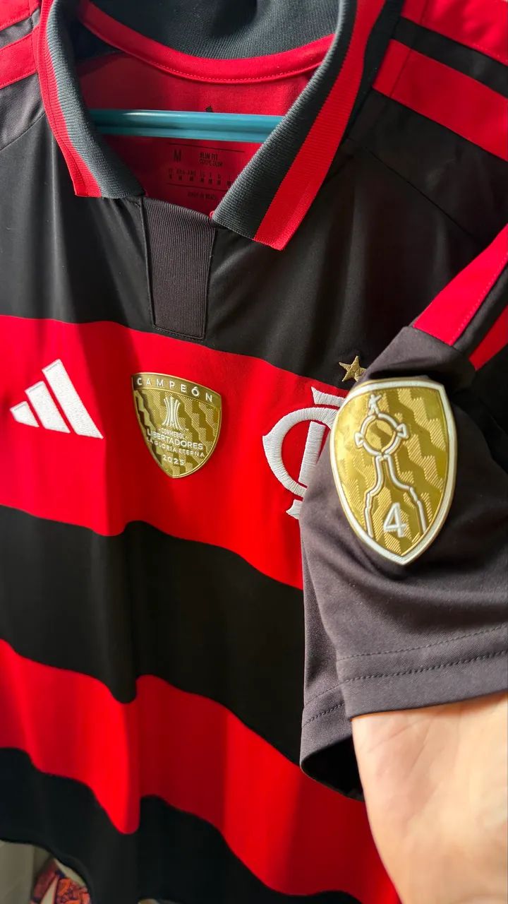 Camisa Flamengo 2026 De Arrascaeta com Patch - Foto 3
