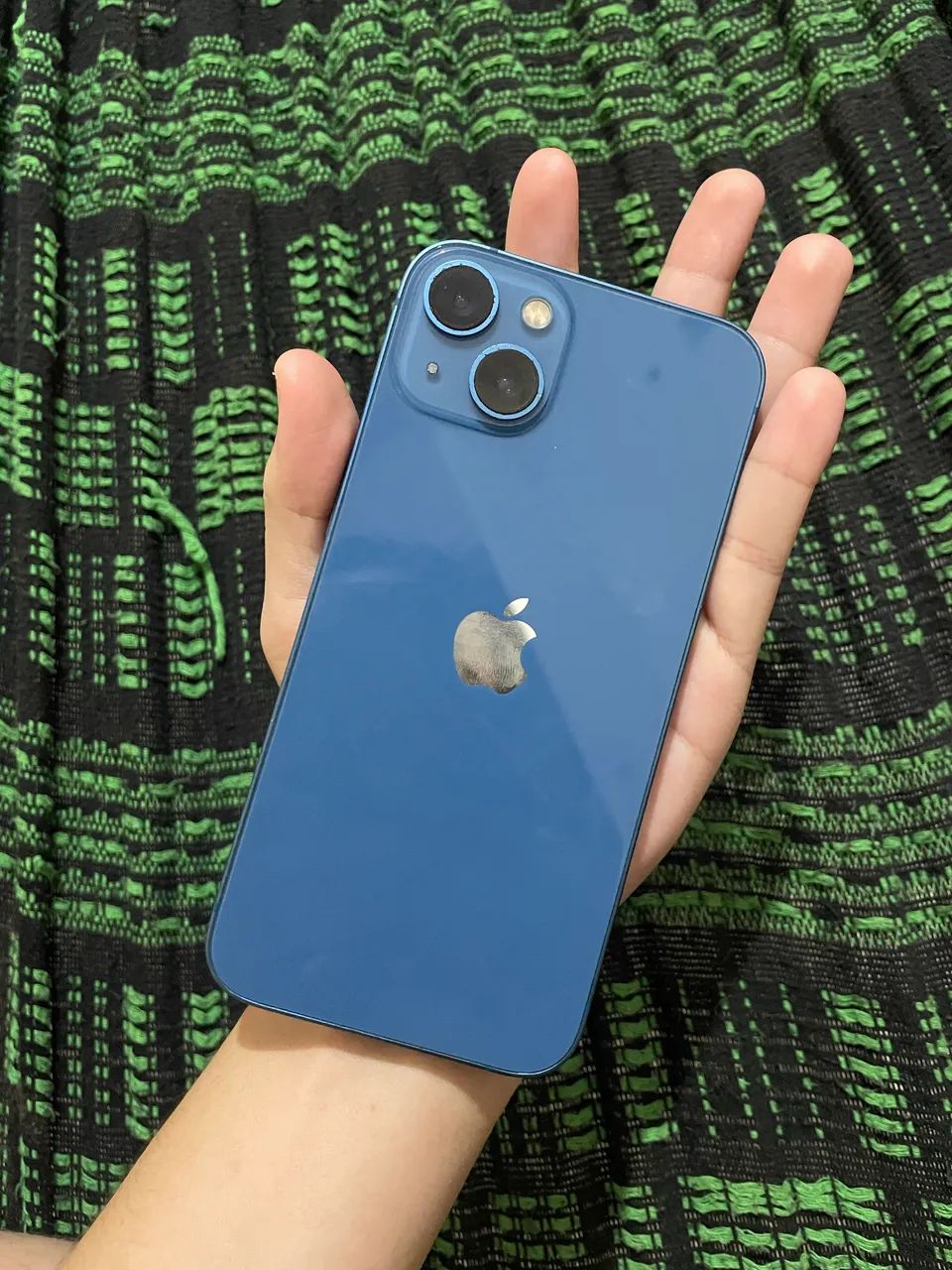 Carcaça iPhone 13 azul 
