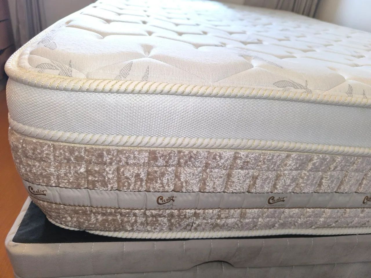Cama de casal box - castor - Foto 5