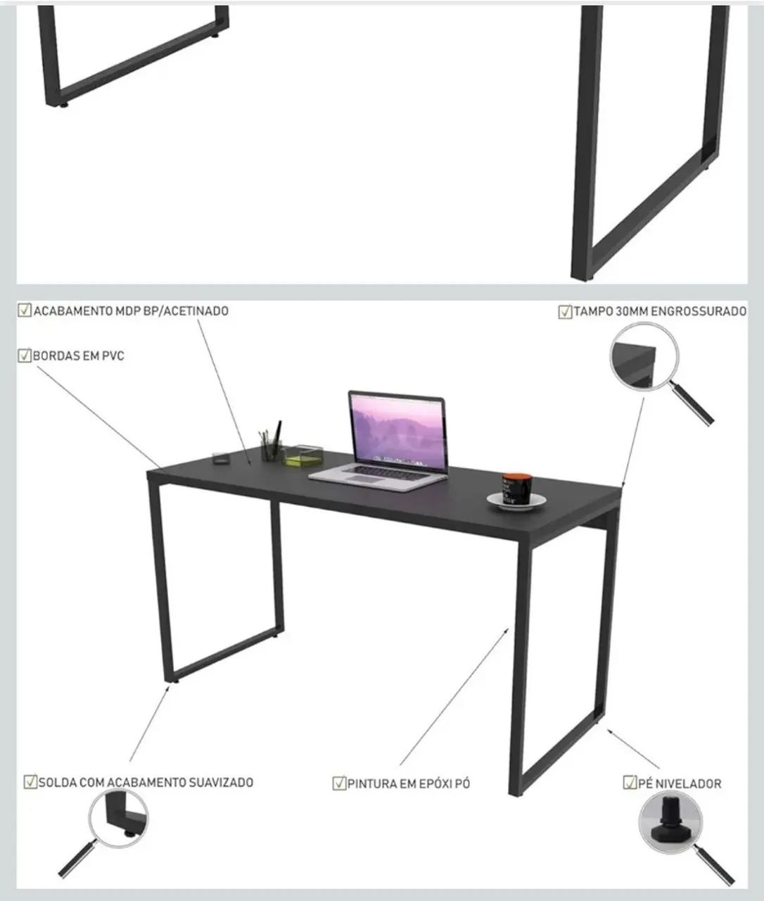 Mesa escrevaninha Nova - Foto 3