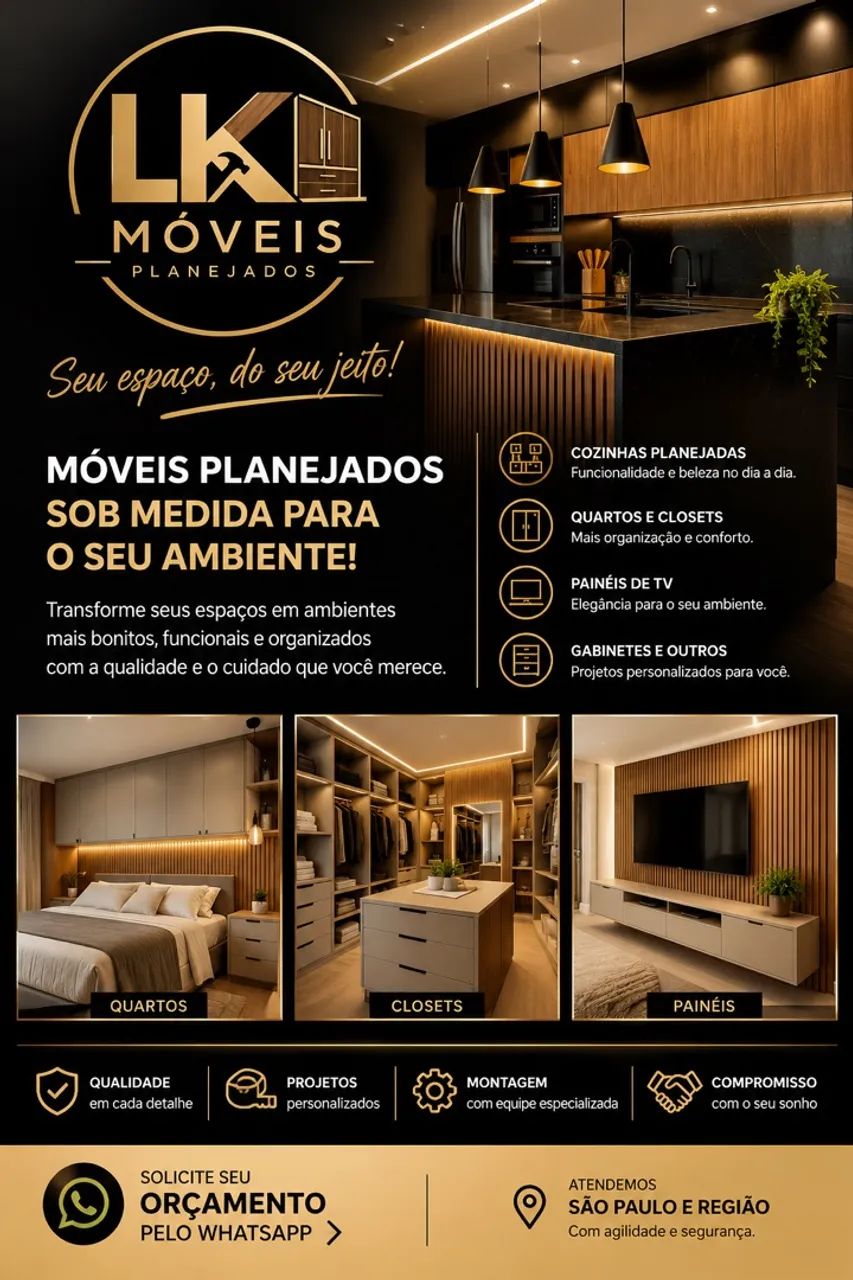 Confecção de Móveis planejados e reforma