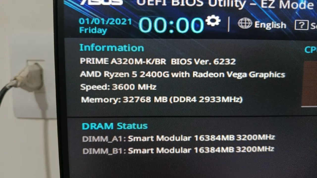 Placa mãe Asus Prime A320m-K - Foto 4