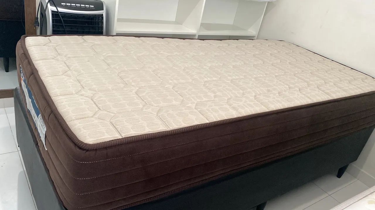cama box solteiro ortobom  - Foto 2