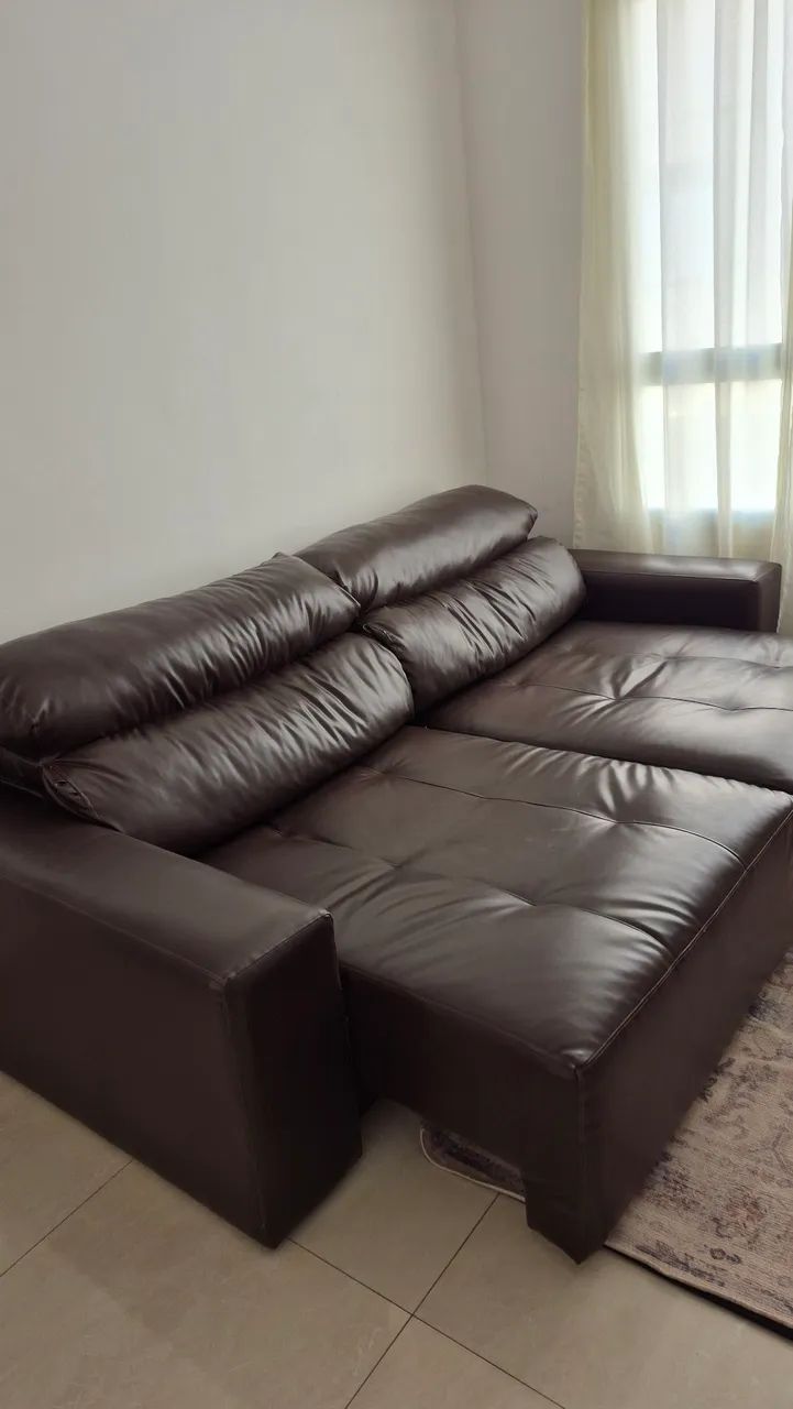 Sofá retrátil courissimo novo