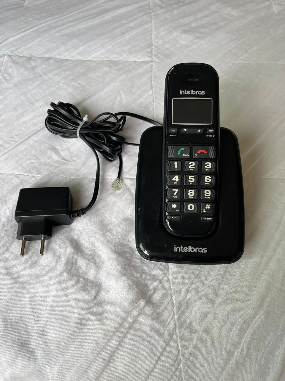 Telefone sem fio com viva voz 