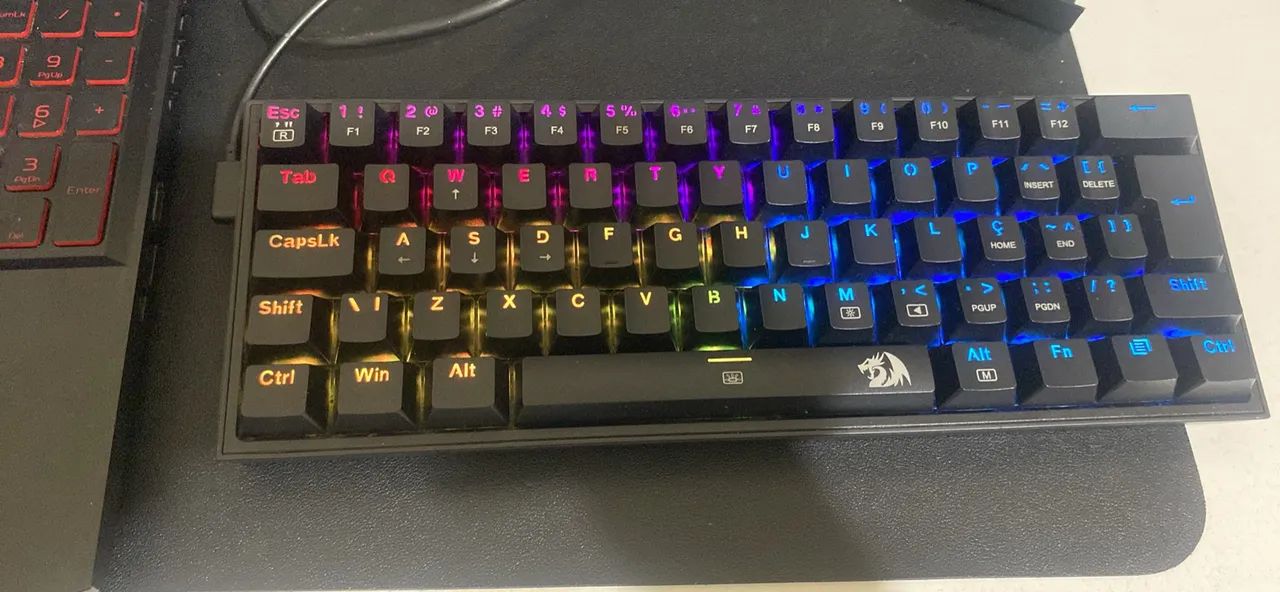 Teclado Magnético Gamer Redragon 
