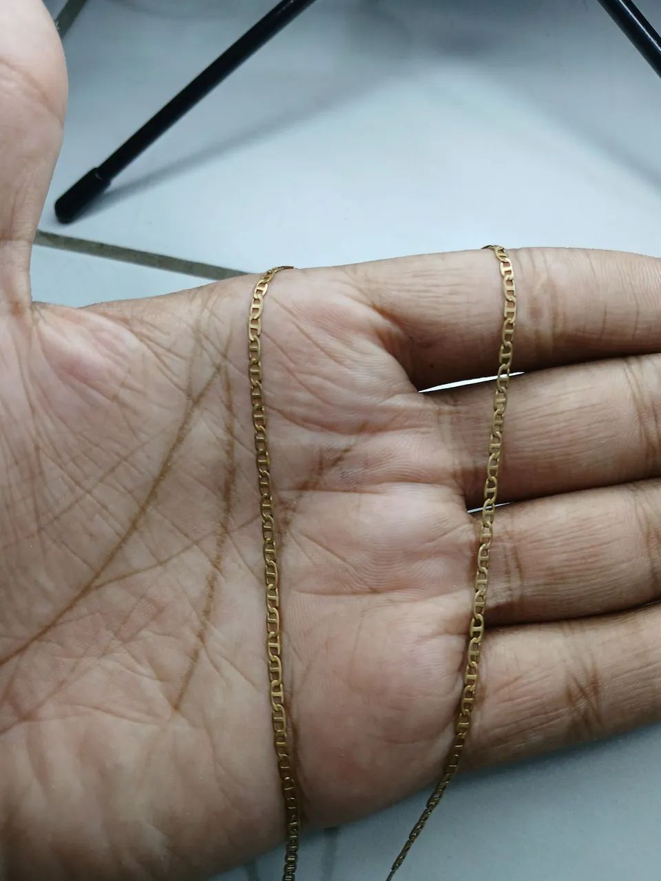 Cordão de moeda antiga 2mm