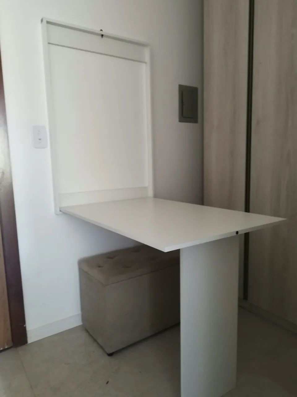 Kitnet mobiliada + vista para o Parque da Cidade + elevador - Foto 5