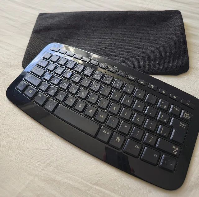 Teclado Microsoft Wireless Mini Preto