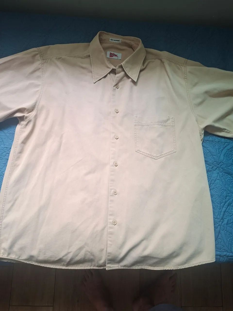 camisa social manga curta pool