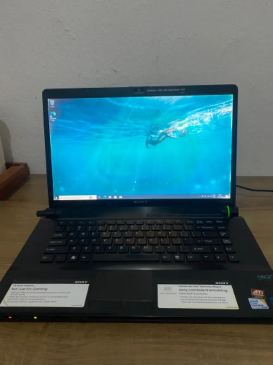 Notebook Sony vaio tela de 16 polegadas 