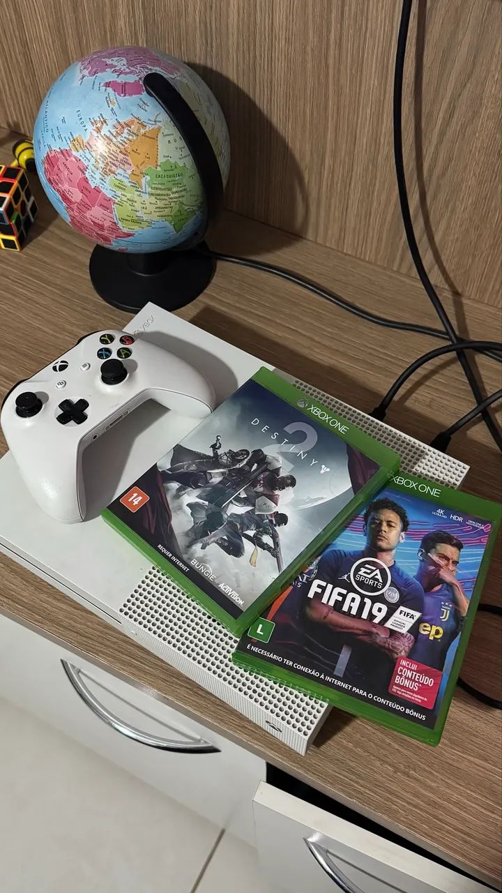 Xbox One S 1tb + 2 jogos  - Foto 5