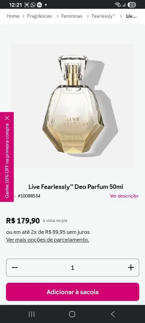 Perfume feminino
