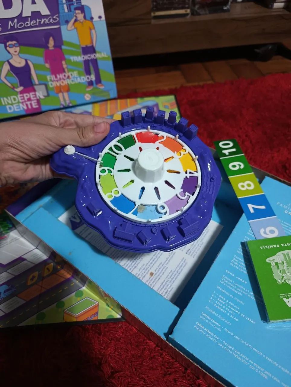 Jogo de Tabuleiro Jogo da Vida Famílias Modernas Estrela - Completo - Foto 4