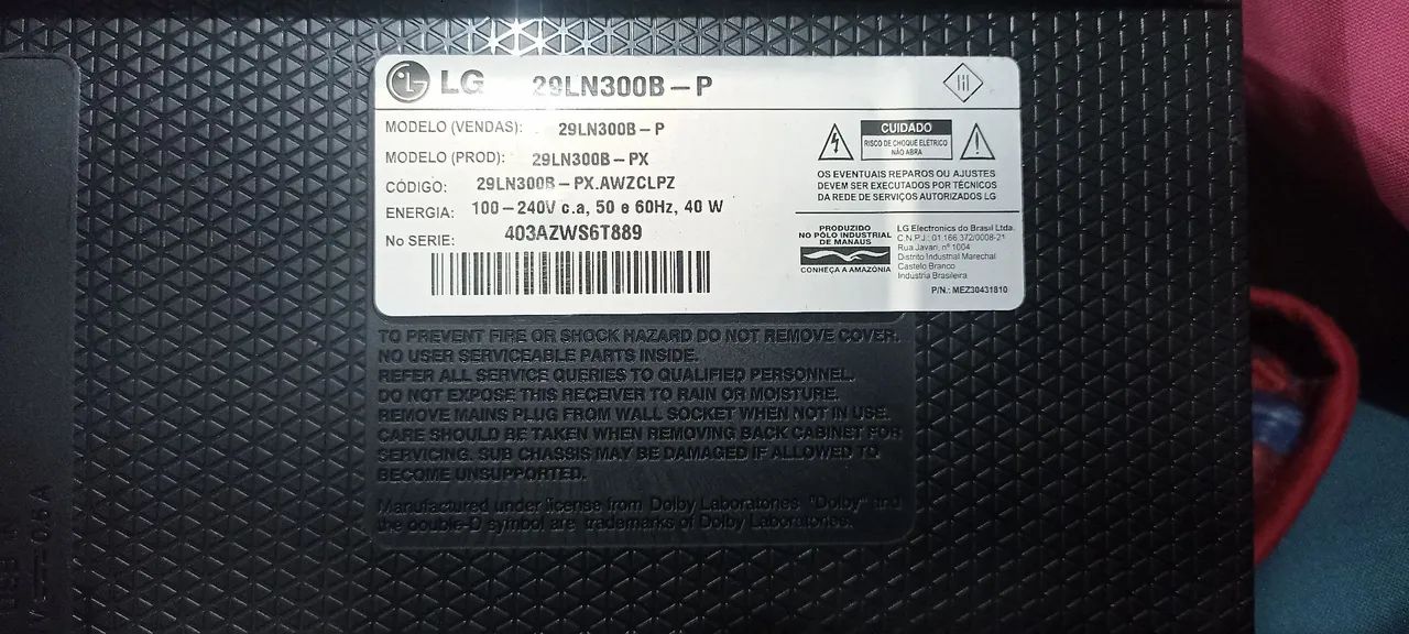 Tv LG 29 polegadas  - Foto 4