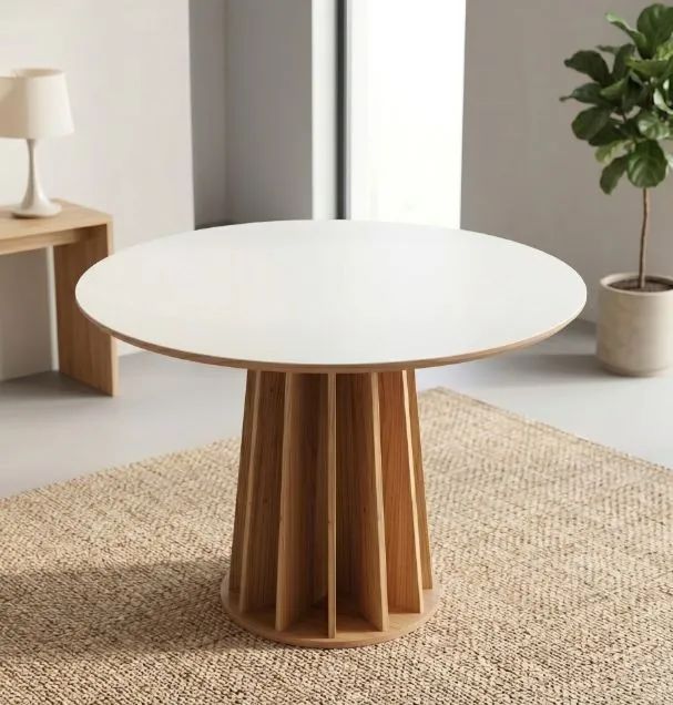 Mesa de jantar redonda