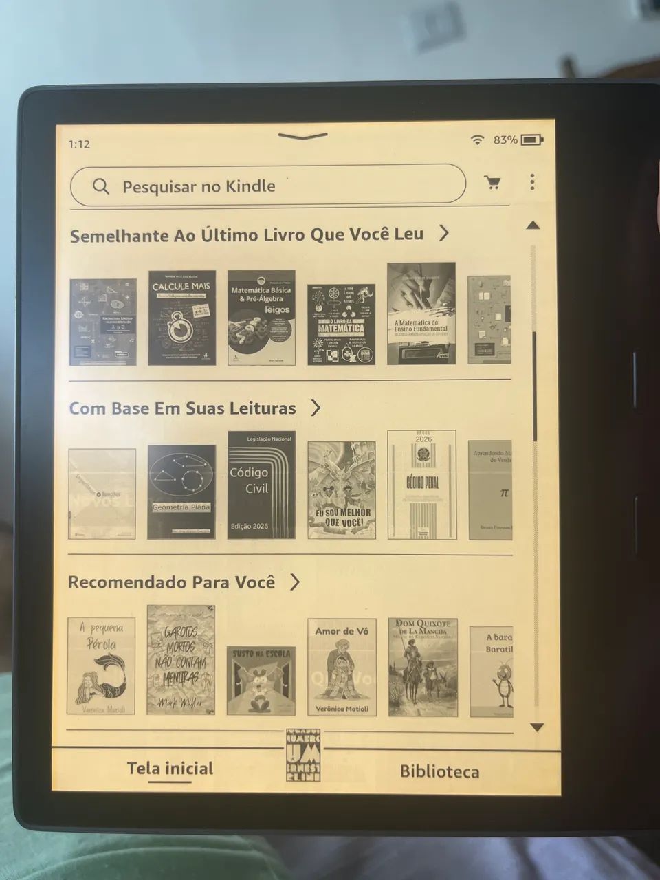 Kindle Oasis Gera ção 10 - Foto 2