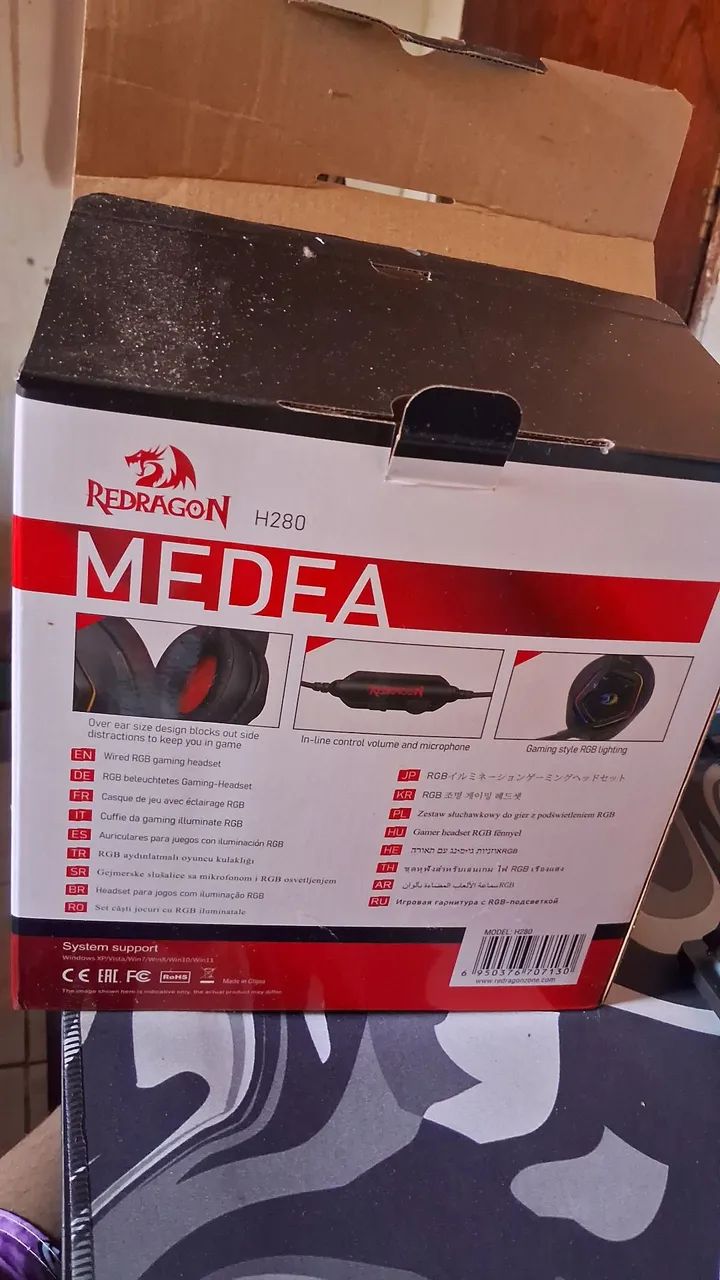 vendo headset da redragon - Foto 4