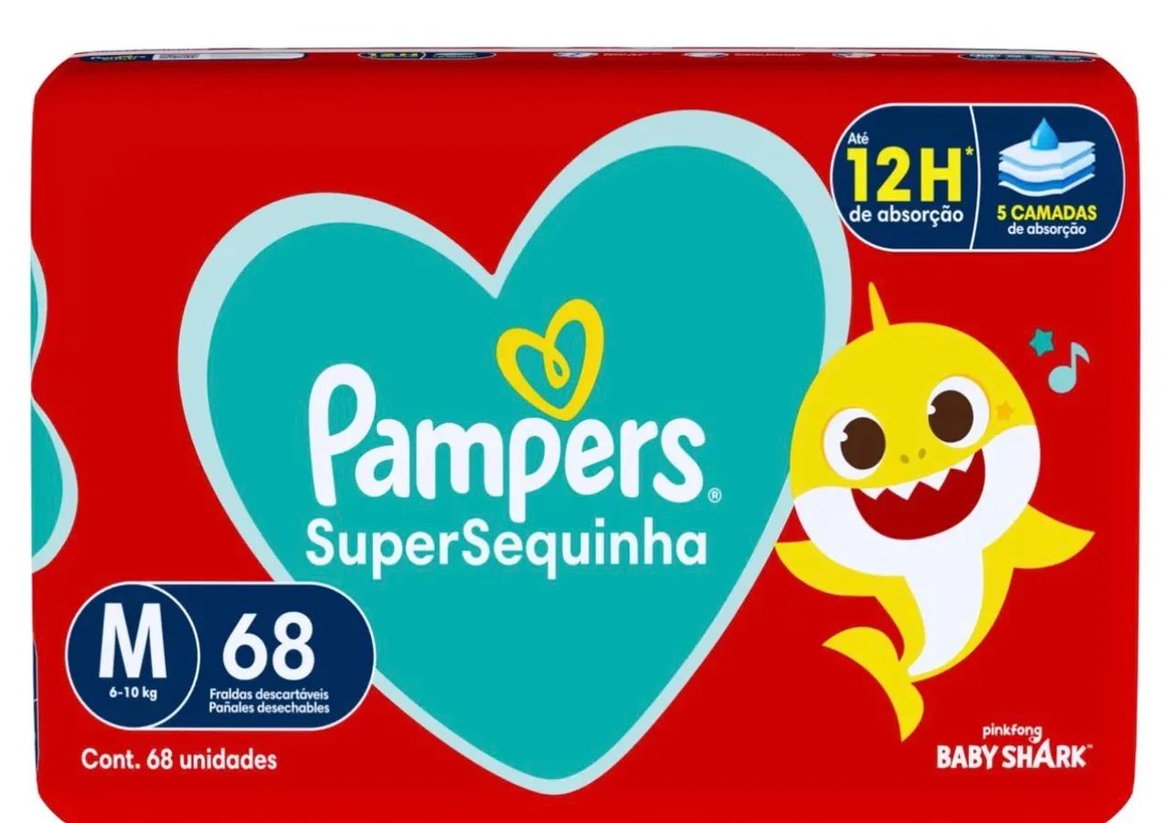 Fralda Pampers 