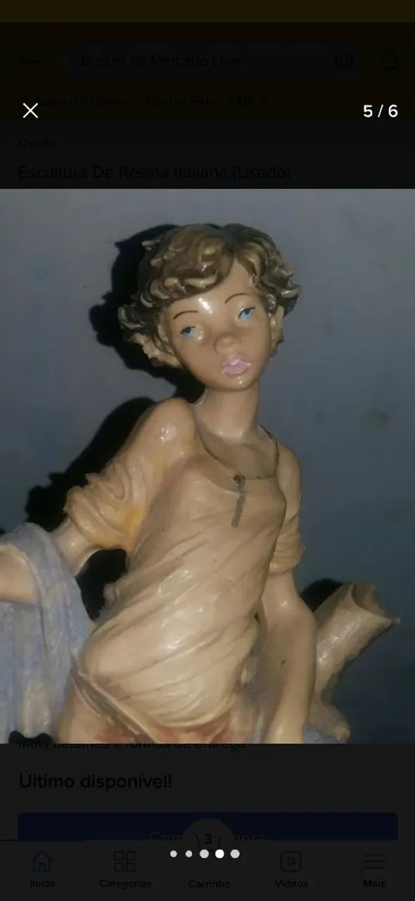 Escultura de resina italiana  - Foto 4