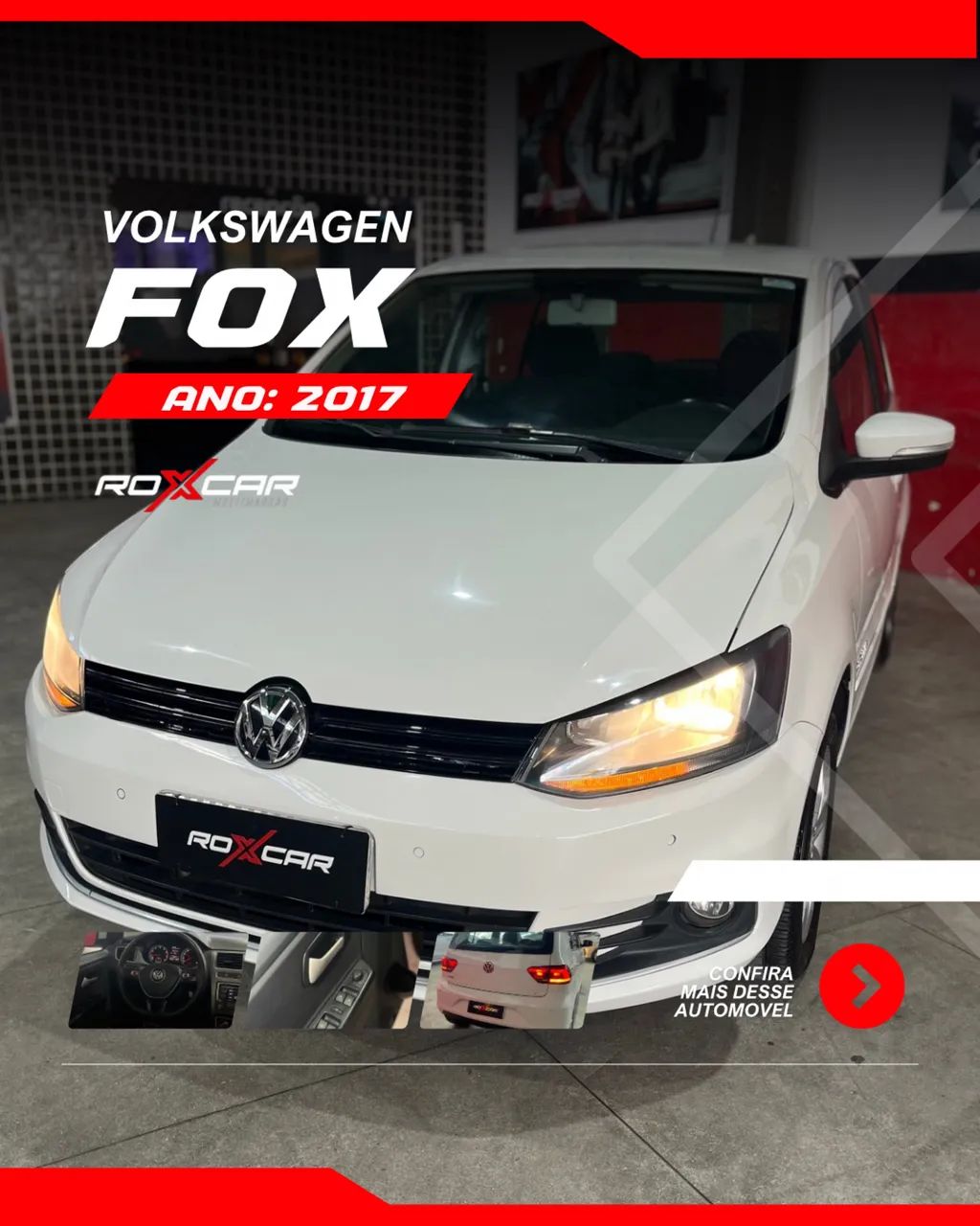 Volkswagen Fox COMFORTLINE 1.0 FLEX 12V 5P 2017