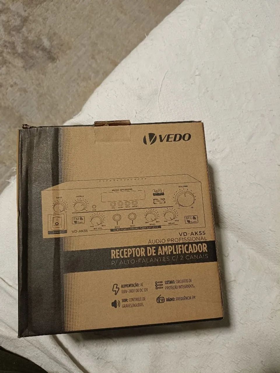 Amplificador de áudio 