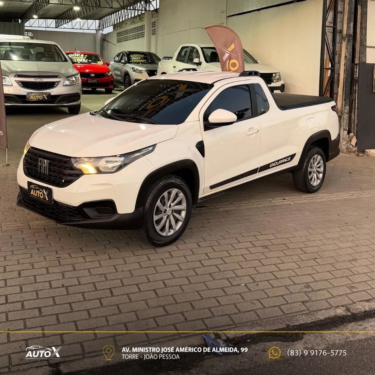 Fiat Strada Endurance 1.4 Flex 8V CS Plus 2021 - Foto 2