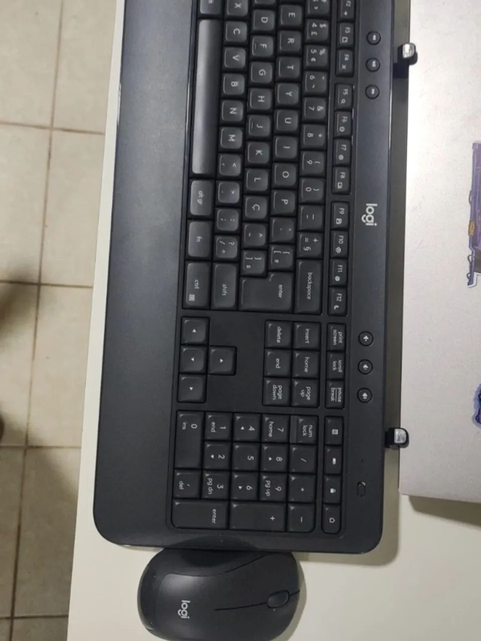 Kit Mouse e Teclado Sem Fio Logitech MK540 - Foto 3