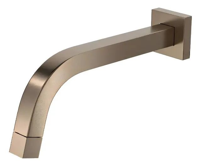 Torneira Para Lavatório De Parede Tube Corten Acabamento Fosco Deca