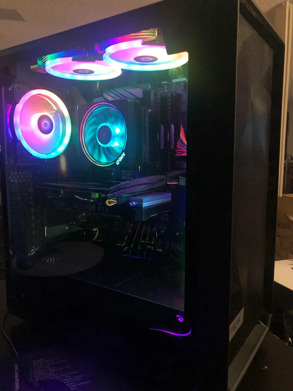 Peças de computador gamer
