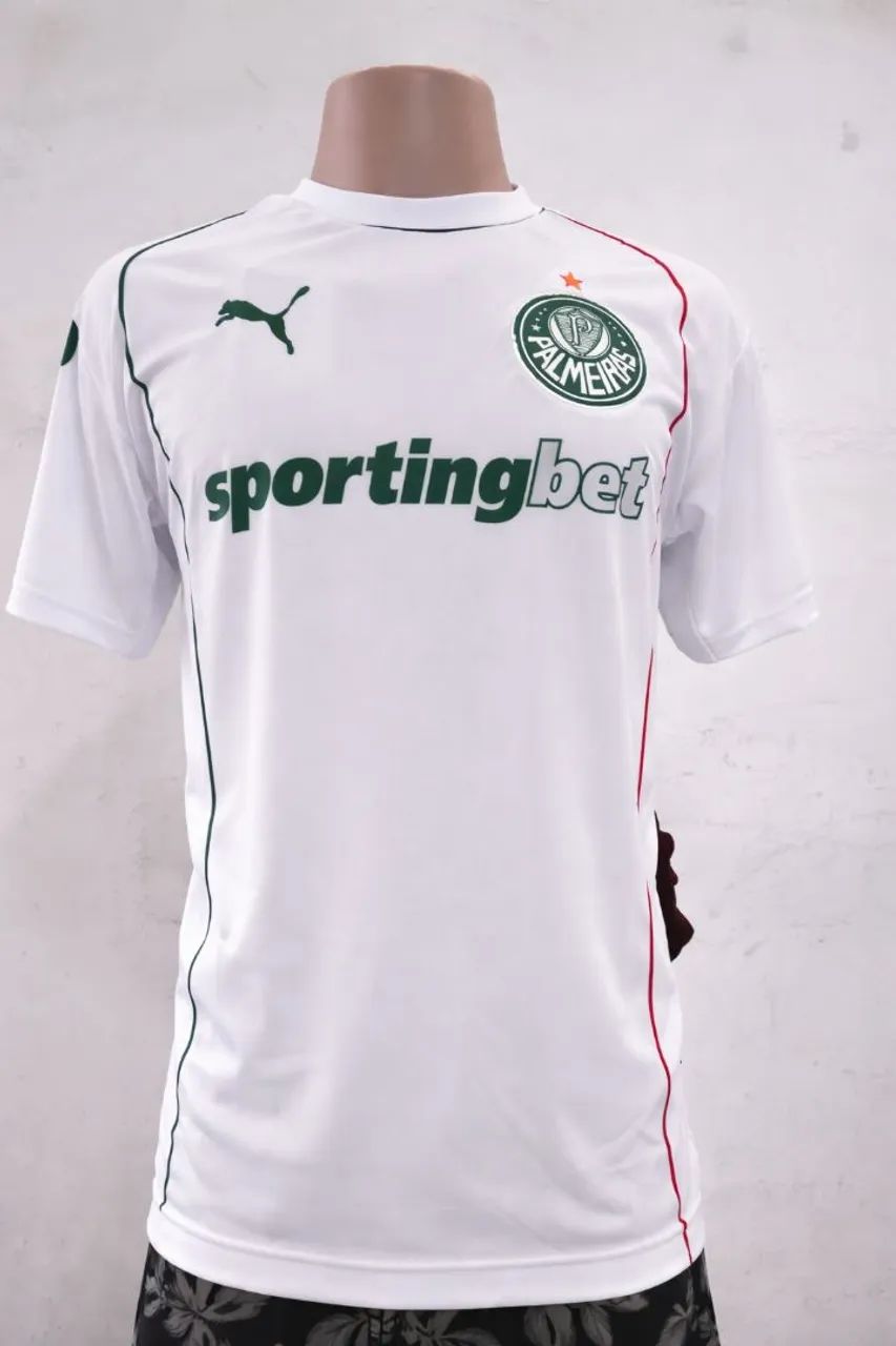 ? Camisa Branca do Palmeiras - Estilo de Campeão!