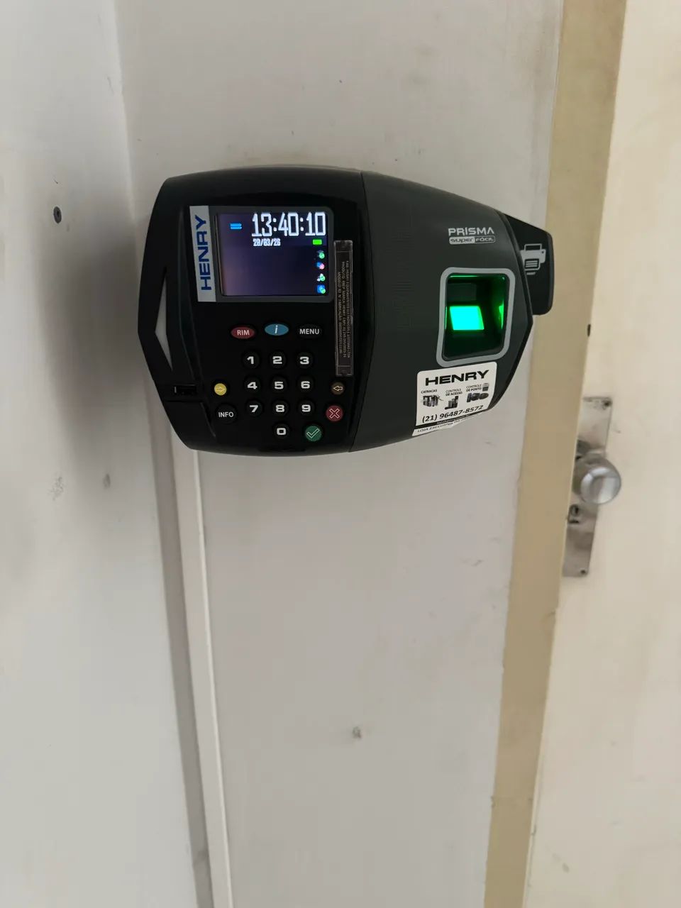 Semi-new digital time clock
