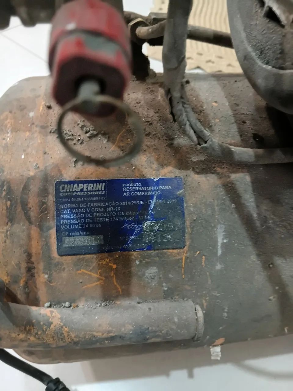 Compresor  pouco usado