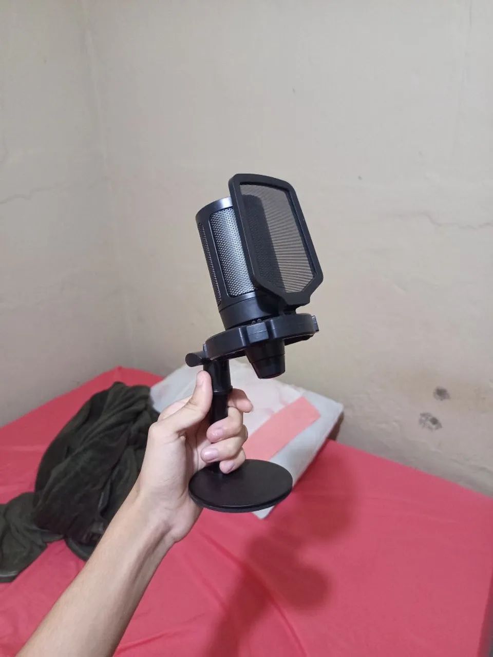 Microfone rbg para lives ou ligações - Foto 3