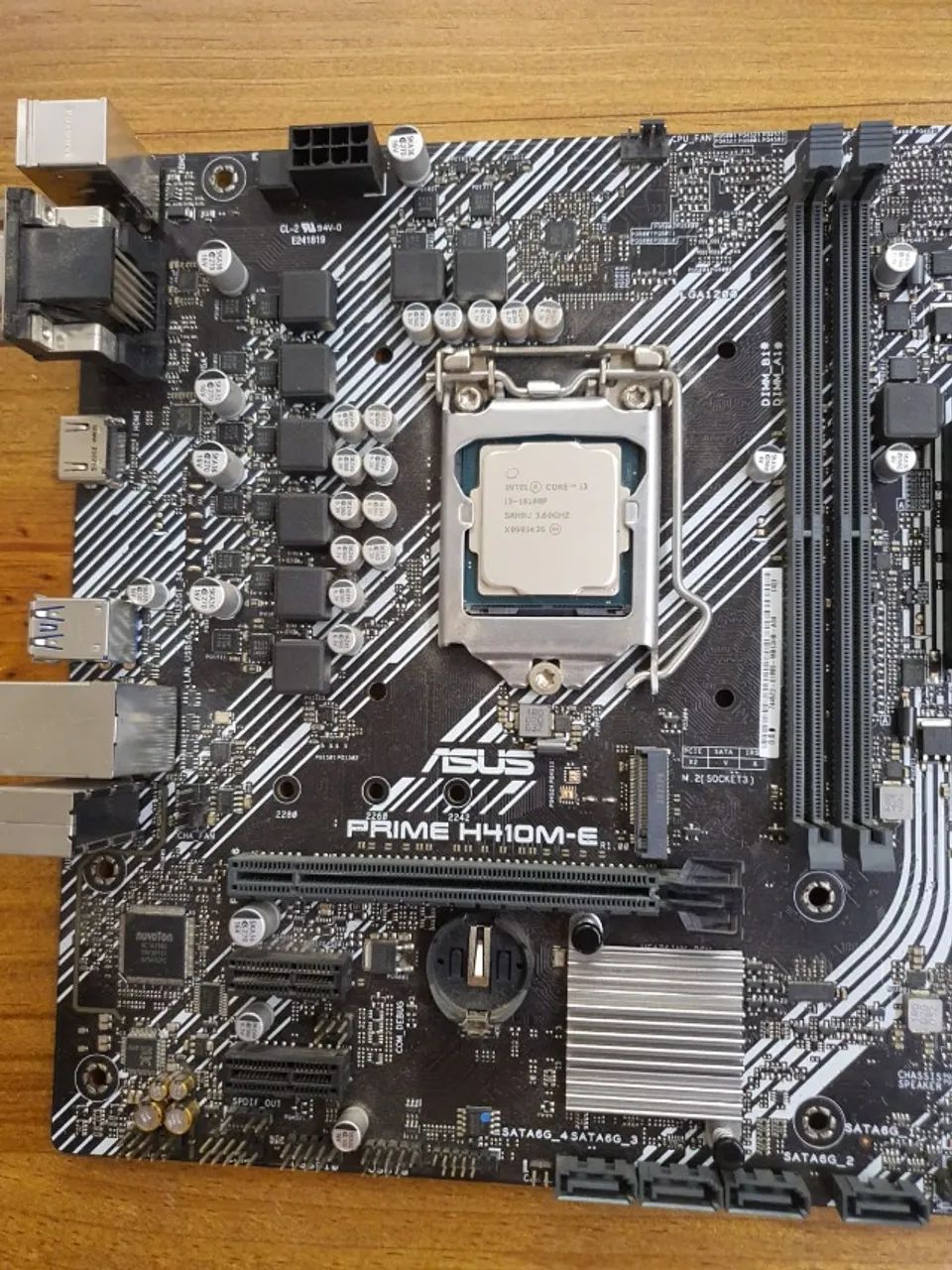 Kit Core i3-10100f + Placa-Mãe Asus Prime H410M-E  - Foto 3