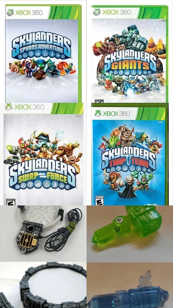 Coleção Skylanders - Itens Avulsos (Xbox 360 / Multiplataforma)
