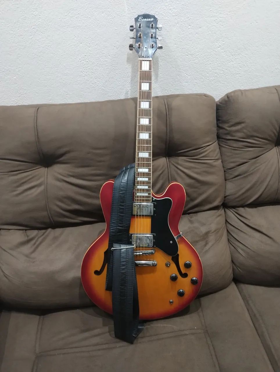 Guitarra Semi-acústica Benson Bgsa-e60 - Foto 5