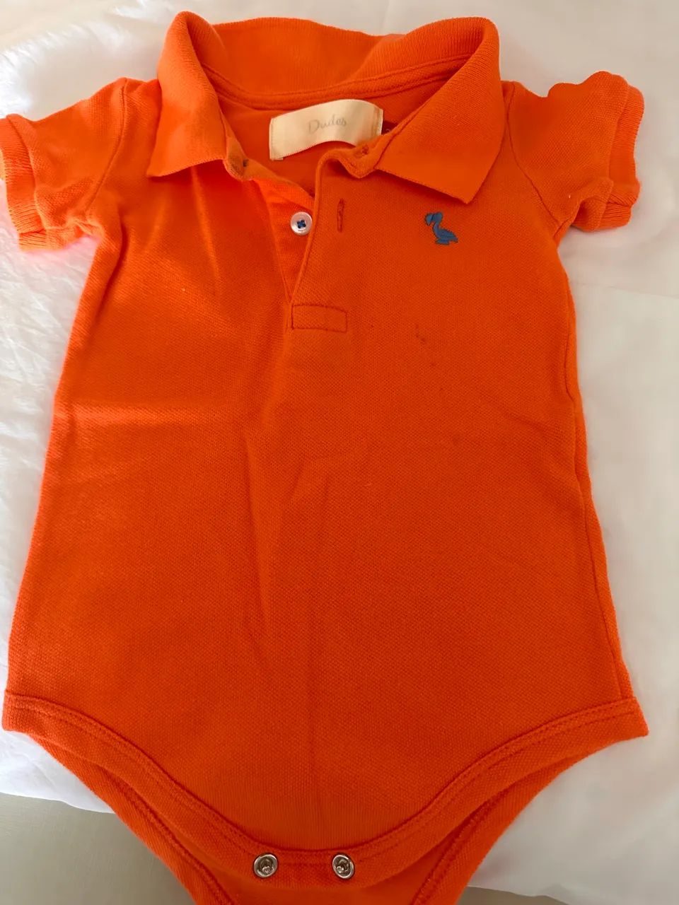 Body polo marca Dudes 6 meses 