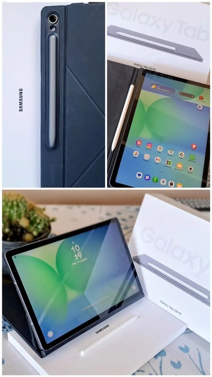 Vendo Tablet Samsung Galaxy Tab S10 FE perfeito - Foto 3