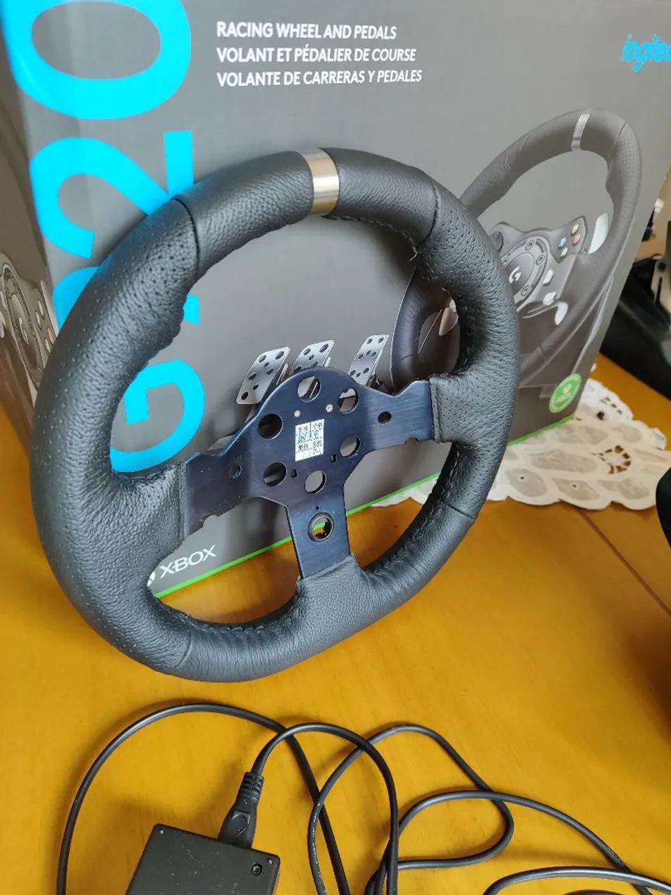 Volante Logitech G920 + Add-ons  - Foto 4