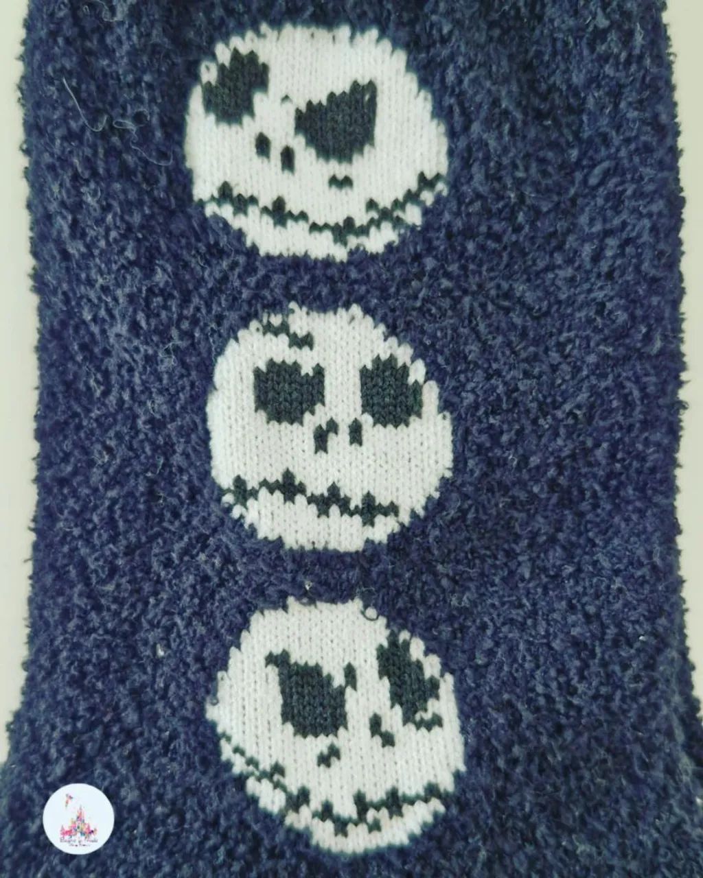 Meia Pelinho Jack Skellington Disney Primark Importada - Foto 2