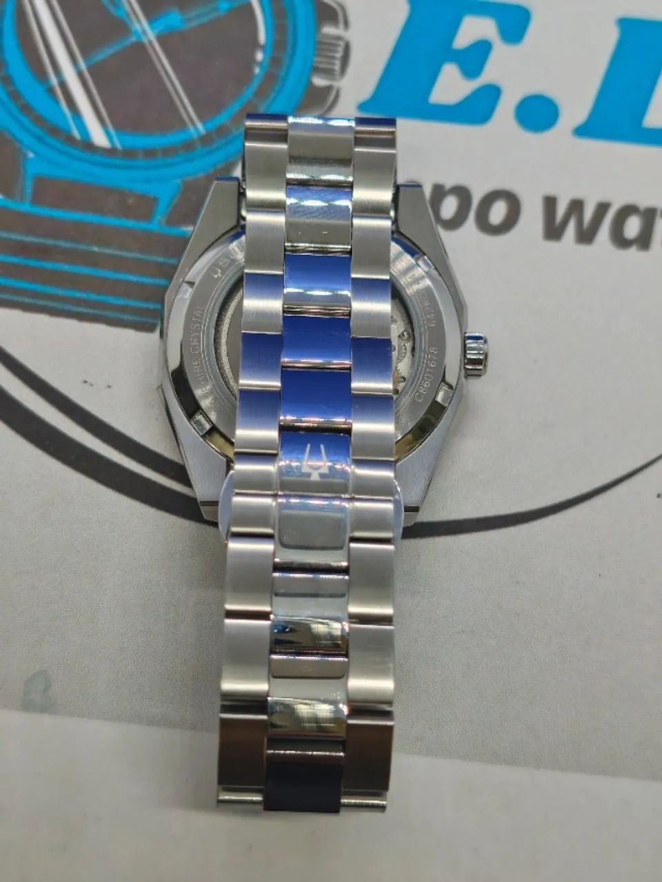 RELOGIO BULOVA SURVAYOR AZUL CLARO AUTOMATICO 96B469 - Foto 4